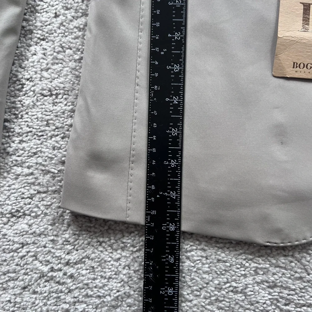 Boggi Milano B Tech Blazer Mens 48 Beige Stretch Travel Jacket Made Italy